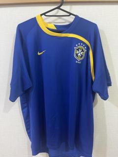 NIKE製ブラジル代表プラクティスシャツ メンズ　USサイズL 新品タグ付き NIKE - サッカー ブラジル代表 プラクティスシャツの通販 by AF