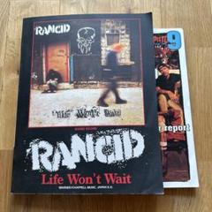 ランシド　バンドスコア　楽譜　RANCID life won't wait