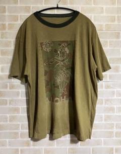 45R Tシャツ 迷彩 アロハ カーキ