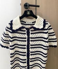 MIUMIUニット新品未使用 miu MIUMIU ミュウミュウ セーター MML808 13K1 レディース