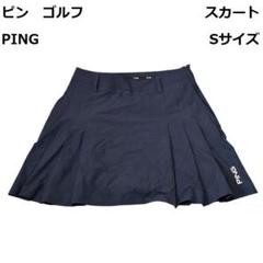 PING - coco 中古 ピン PING レディース スカート M 紺 ネイビー プリーツ ◇ピン ゴルフ PING レディース 薄手プリーツスカート Sサイズ