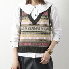 本日限定最終値下げ　GANNI ニットベスト gn-k2036-0.jpg