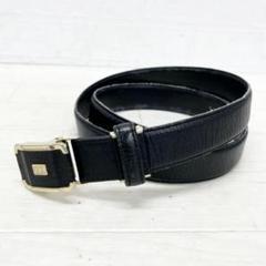 BALENCIAGA ブラックレザー ベルト BALENCIAGA ブラックレザーベルト - メルカリ