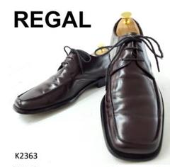 REGAL リーガル スクエアトゥ Y129 黒 ブラック 26cm REGAL(リーガル) / スクエアトゥシューズ/26.5cm/BLK/Y129