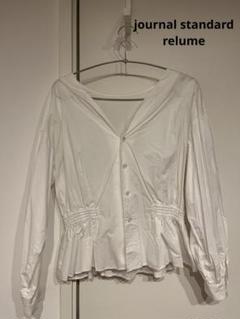 journal standard relume ノーカラーシャツ