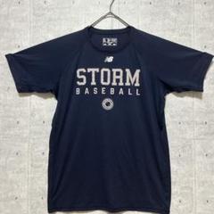 E5 ニューバランス NB STORM BASEBALL ドライTシャツ 速乾