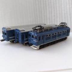 ヨネザワトーイ　ダイヤペット　イスズ　フローリアン ブルーグレー ヨネザワ ダイヤペット R34 22 電車3両連結シリーズEF81ブルー
