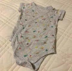 Bebe グレー ロンパース 60 新生児