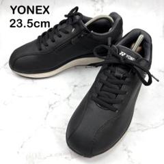 【YONEX】　未使用級　パワークッション　23 サイドジップ　スニーカー　❤︎ 新品未使用】ヨネックス パワークッション レザースニーカー