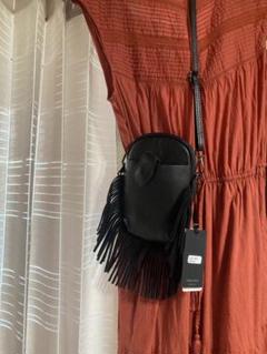 【新品】LAURA DI MAGGIO ローラディマッジオ　フリンジショルダー
