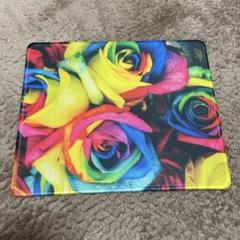 マウスパッド ゲーミングマウスパッド バラ 薔薇 カラフル 防水 20x24cm