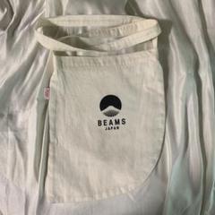 BEAMS アイボリー ショルダーバッグ