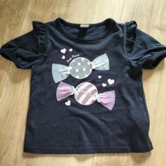 キャンディプリント Tシャツ 100cm ネイビー