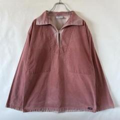 60s LE GLAZIK フィッシャーマンシャツ ヴィンテージ ルグラジック ヴィンテージ フレンチ LEGLAZIK フィッシャーマンシャツ ワーク