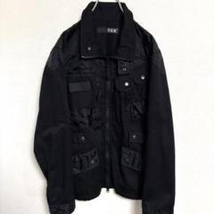 【美品】P.D.W タクティカルジャケット ブラック M