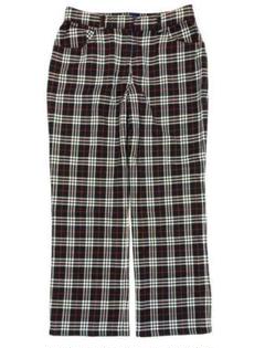 バーバリーブルーレーベル☆ホワイト クロップドパンツ 新品　36 バーバリーブルーレーベル クロップドパンツ ノバチェック 36