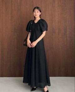 極美品✨CLANE クラネ DOT MESH ワンピース ランタンスリーブ 23SS先行予約アイテム紹介Part5】-松本恵奈のMUST BUY- 