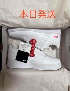 ナイキ エアフォース1 24.5.0cm シュプリーム NIKE ナイキ エアフォース 1 ミッド シュプリーム スニーカー