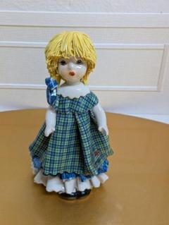 Demain Zampiva イタリア製　陶器置物　少女　人形