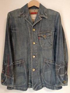 【Levi's】Red loop 希少！グランジ加工 2nd Gジャン Levi's - 【絶版】LEVI'S RED LOOP レッドループ デニム