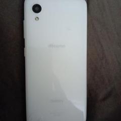 docomo Galaxy ホワイト