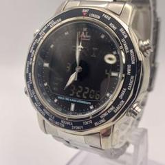 Seiko JAL ワールドタイム クロノグラフ H022‑6020 デジタル