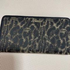 最終お値下❣️希少 Roen ロエン スカル 長財布 折り財布 ブラックレオパード 希少 ❣️ Roen ロエン スカル 長財布 折り財布 ブラック レオパード