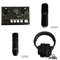 TASCAM 配信セット US-42B TM-70 TM-80 TH06 US-42B MiNiSTUDIO CREATOR | Podcast USB Audio Interface