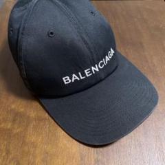 BALENCIAGA バレンシアガ　ロゴキャップ　ブラック　帽子　黒のサムネイル