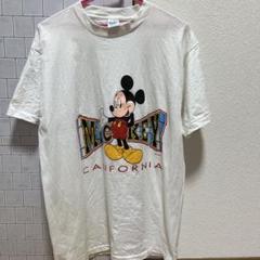 ベルバシーン　ミッキーマウス Tシャツ Lサイズ ホワイト
