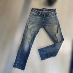 【美品】デンハム Candiani製 RAZOR ペイント加工 W30 美品】DENHAM デンハム Candiani製 RAZOR DCAR W27 - メルカリ