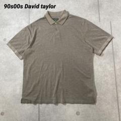 Y2K 90s00sDavid taylor デイビッドテイラー　ポロシャツXL