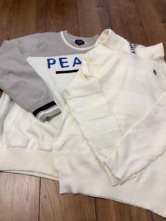 PEARLY GATES パーリーゲイツ 2点セット ツインニット 防風仕様