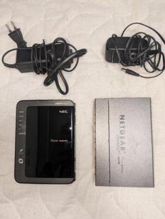 NEC Aterm WR9500NとNETGEAR GS108Eセット