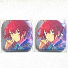 あんスタ　朱桜司 缶バッジ　中国　星辰 あんスタ 中国 追光缶バッジ 朱桜司 2点セット - メルカリ
