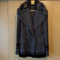 期間限定価格【GUCCI】FOXファー取り外し可 ピーコート RUIRUE BOUTIQUE ダッフルコート コート ウール100