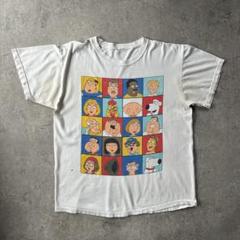 00s ファミリーガイ キャラクターtシャツ ホワイト L相当