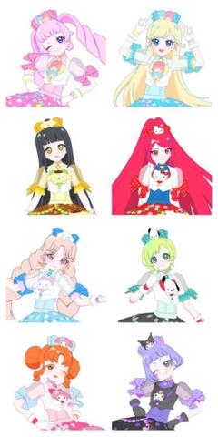【セール】福袋/福箱ファッション通販 アイプリバース 8種コンプ サンリオキャラクターズコラボ 3弾 ゲームセンター・ゲームカード