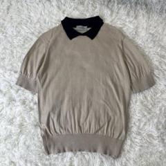 JOHN SMEDLEY 半袖ニットセーター 現行タグシーアイランドコットン 現行】JOHN SMEDLEY シーアイランドコットン 半袖ニット - メルカリ