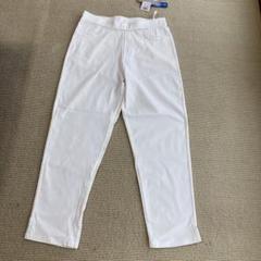 未着用　ストレッチ ホワイトパンツ　サイズM