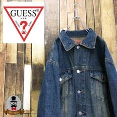 【最高の色落ち】【ロゴタグ入り】カルバンクライン☆デニム Gジャン