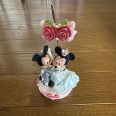 Disney ディズニー ミッキー・ミニー ウエディング フィギュア ミッキーとミニーのウエディングフィギュア！バンプレスト