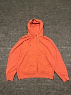 00s OLD UNIQLO ジップパーカー Y2K オレンジ archive
