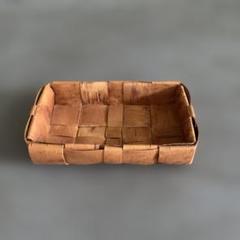 北欧　白樺　小物入れ　ビンテージ