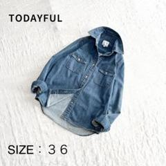 TODAYFUL (トゥデイフル) シャツ デニムシャツ 長袖 - メルカリ