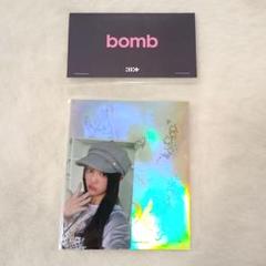 ILLIT bomb ポップアップ カード カバー ステッカー ミンジュ トレカ