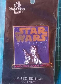 STAR WARS WEEKENDSの限定ピンバッジ。