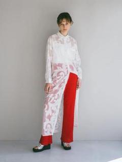 Lace Long Shirt Dress sahara レースシャツワンピース