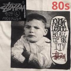 012 stussy ステューシー 80年代ヴィンテージ Tシャツ ベイビー