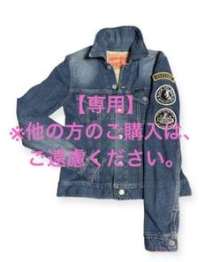 大人 可愛い 服  専用/HYSTERIC GLAMOUR ワッペン付きGジャン ニット トレーナー ジャケット・アウター